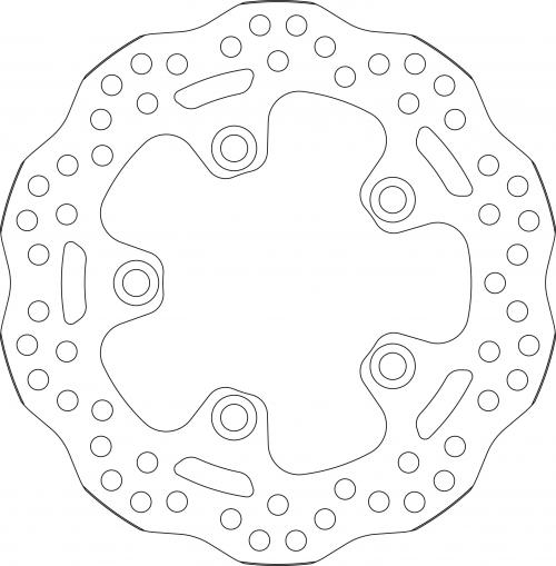 SBS UPGRADE BRAKE DISC 6104
