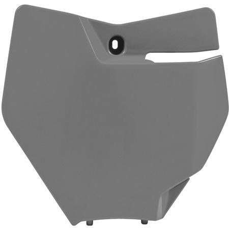 RTECH FRONT NUMBER PLATE KTM QUANTUM GREY 565230439