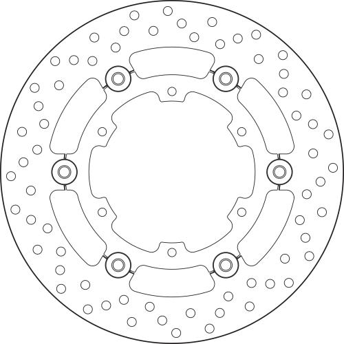 BREMBO BRAKE DISC, 78B40833