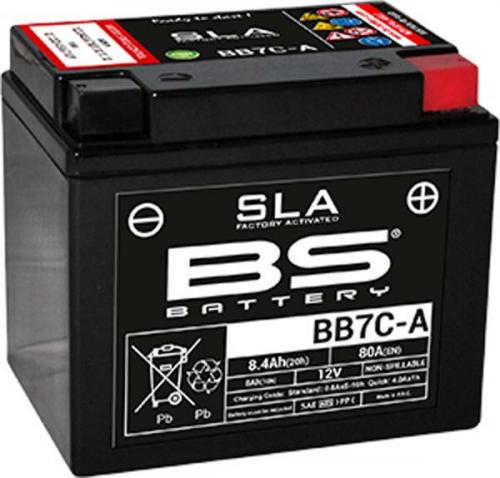 BS BATTERY BB7C-A YB7C-A SLA FACTORY ACTIVATED BS BATTERY