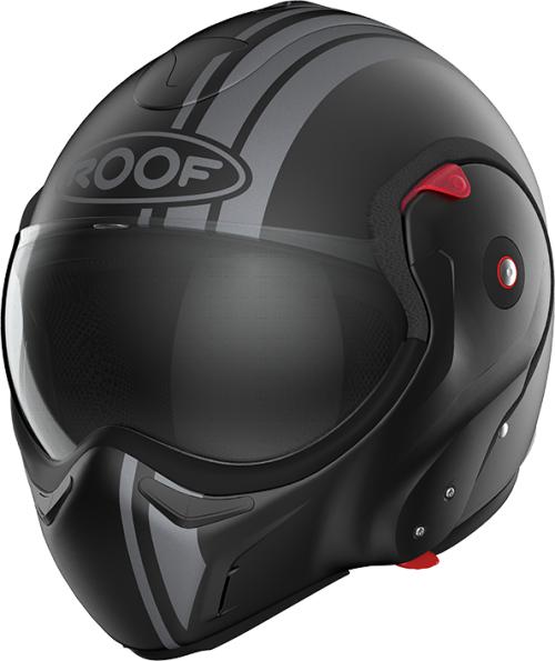 ROOF RO9 BOXXER 2 STRIPES, MAT BLACK-METAL, L/60