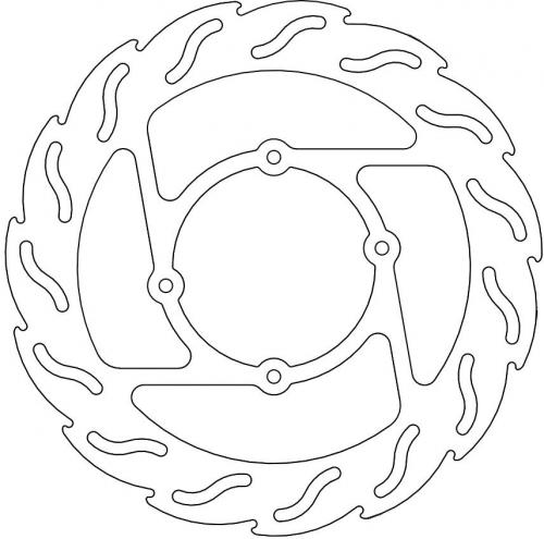 MOTO MASTER 110311, FLAME FIXED DISC 260