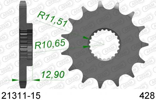 AFAM FRONT 15T, 428 AF12131115