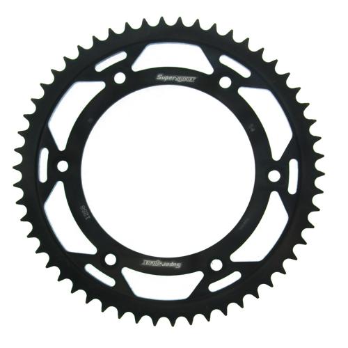 SUPERSPROX SUPERSPROX REAR STEEL 54T, BLACK SU4125854B