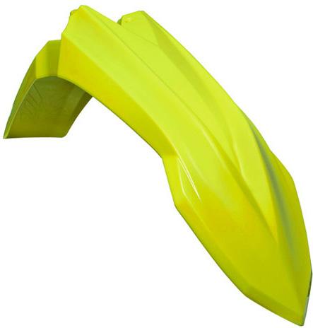 RTECH VENTED FRONT FENDER NEON YELLOW