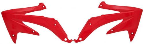 RTECH RADIATOR SCOOPS HONDA RED (OE) 566210180