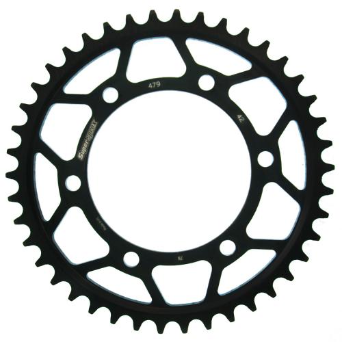 SUPERSPROX SUPERSPROX REAR STEEL 42T, BLACK, 530 SU447942B