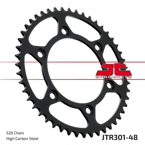 JT SPROCKETS REAR STEEL 48T, 520 JTR030148