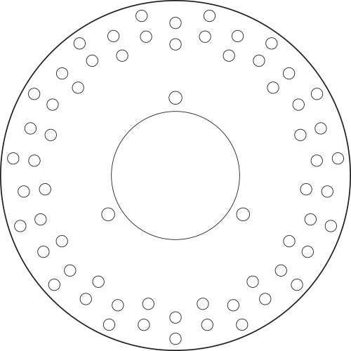 BREMBO BRAKE DISC, 68B40762