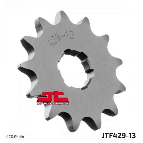 JT SPROCKETS FRONT STEEL 13T, 420 JTF042913