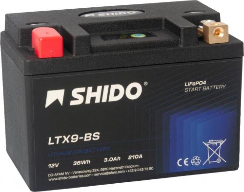 SHIDO SHIDO LTX9-BS LITHIUM ION YTX9-BS