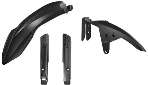 RTECH FRONT FENDER KIT T7 3PCS BLACK