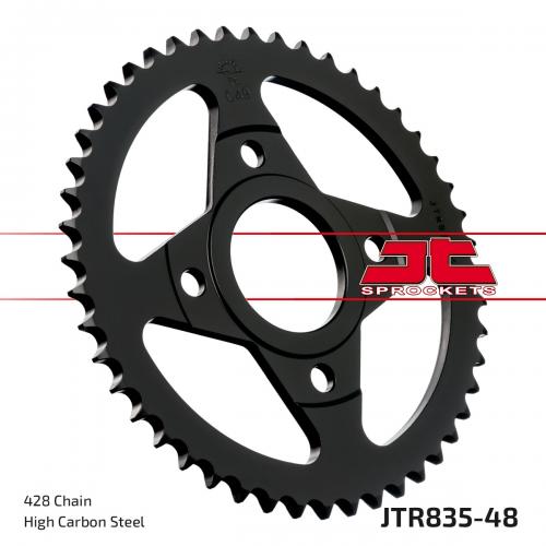 JT SPROCKETS REAR STEEL 48T, 428 JTR083548