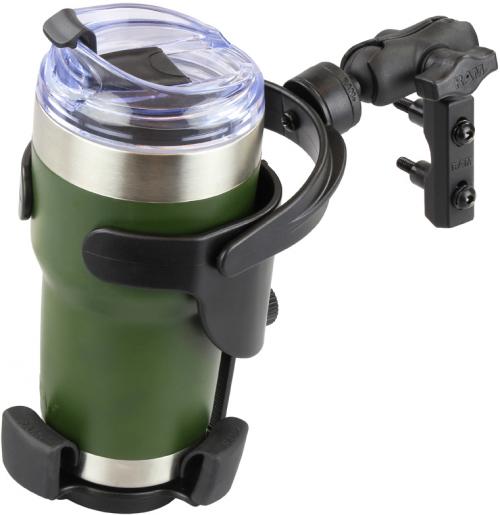 RAM MOUNTS LEVEL CUP XL W/ UBOLT BRAKE CLUTCH SHORT