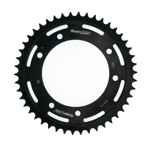 SUPERSPROX SUPERSPROX REAR STEEL 46T, BLACK SU4113146B