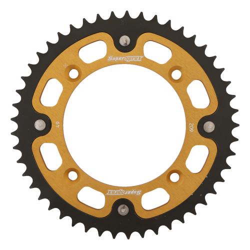 SUPERSPROX SUPERSPROX REAR STEALTH 49T, GOLD, 420 SU620949G