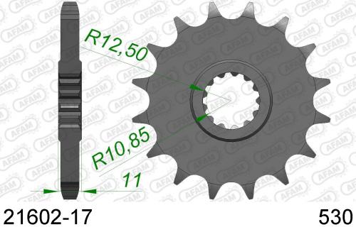 AFAM FRONT 17T, 530 AF12160217