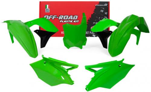 RTECH PLASTICS KIT 5 PCS KAWASAKI GREEN 563225591