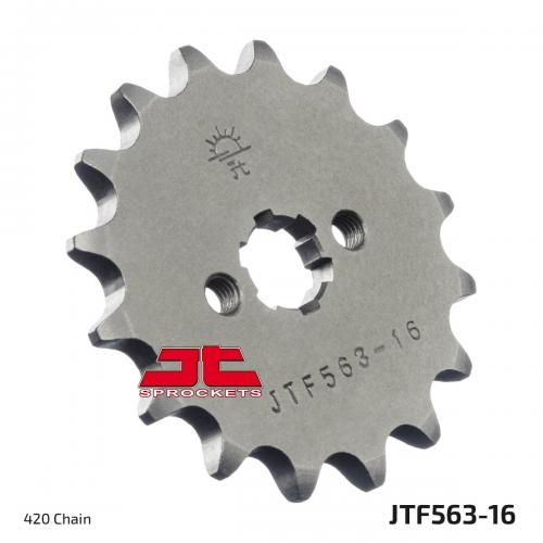 JT SPROCKETS FRONT STEEL 16T, 420 JTF056316