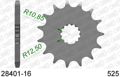 AFAM FRONT 16T, 525 AF12840116