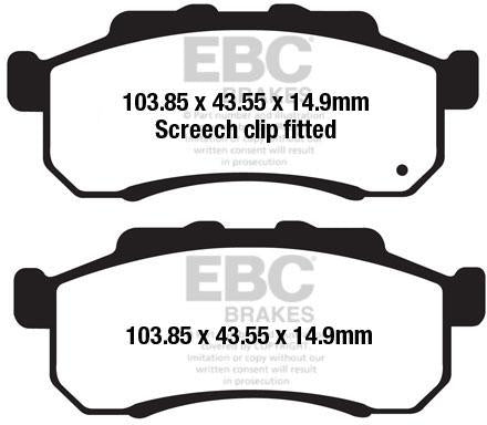 EBC FA 712TT EBC DISC PADS
