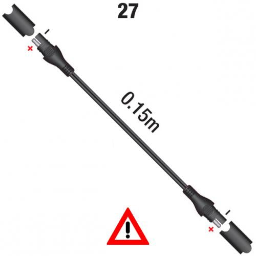 TECMATE O-27 SAE TO SAE POLARITY CHANGER LEAD OPTIMATE - A