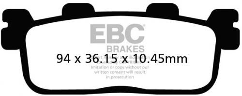 EBC SFA 607 EBC SCOOTER PADS