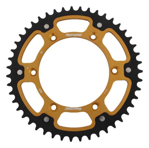 SUPERSPROX SUPERSPROX REAR STEALTH 47T, GOLD, 520 SU680847G