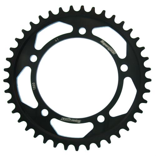 SUPERSPROX SUPERSPROX REAR STEEL 41T, BLACK, 530 SU4180041B