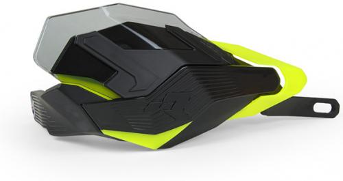 RTECH HP3 ADVENTURE HANDGUARDS BLACK NEON YELLOW