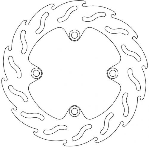 MOTO MASTER 110402, FLAME FIXED DISC 240