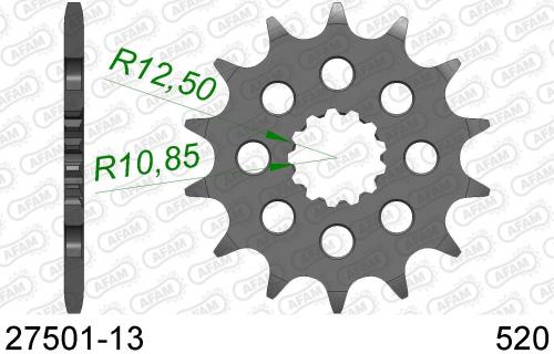 AFAM FRONT 13T, 520 AF12750113