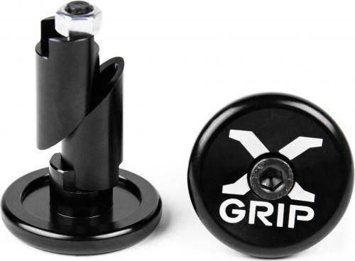 X-GRIP X-GRIP HANDLEBAR END CAPS BLACK