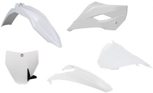 RTECH PLASTICS KIT 5 PCS HUSQVARNA WHITE (OE) 563220514
