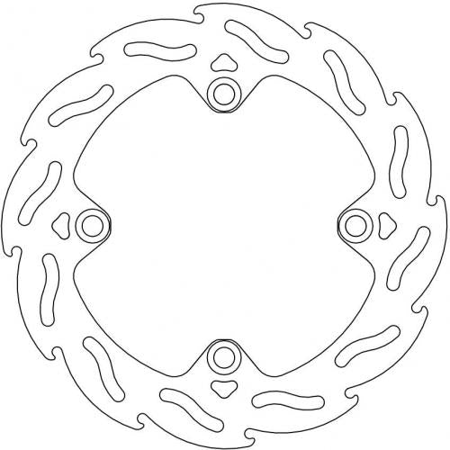 MOTO MASTER 110667, FLAME FIXED DISC 220