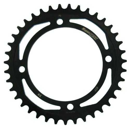SUPERSPROX SUPERSPROX REAR STEEL 39T, BLACK, 520 SU485739B
