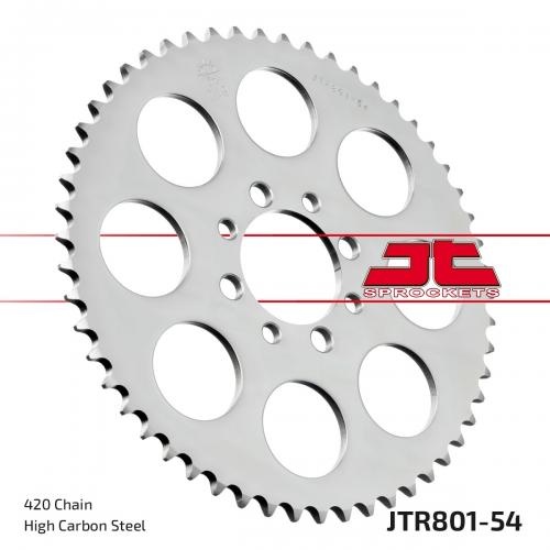 JT SPROCKETS REAR STEEL 54T, 420 JTR080154