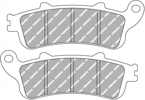 FERODO FDB2073P BRAKE PADS ORGANIC