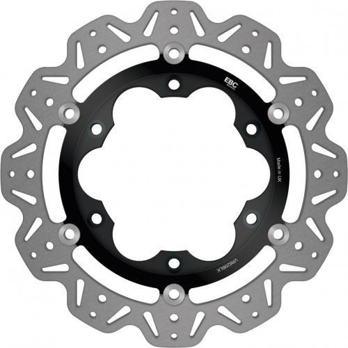 EBC BRAKE DISC VR629BLK EBC FLOATING DISC BLACK HUB