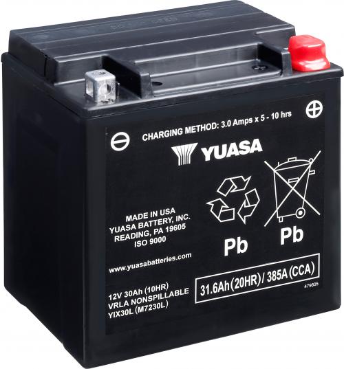 YUASA YIX30L-BS YUASA BATTERY & ACID PACK