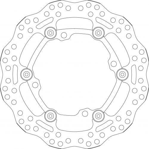 SBS UPGRADE BRAKE DISC 6017