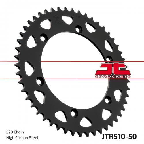 JT SPROCKETS REAR STEEL 50T, 520 JTR051050