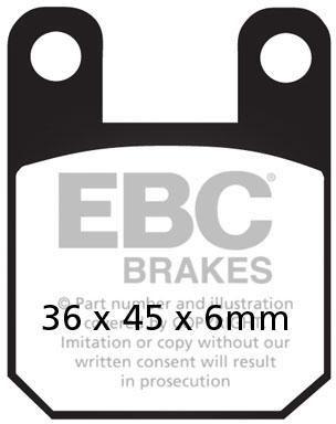 EBC FA 115HH EBC DISC PADS