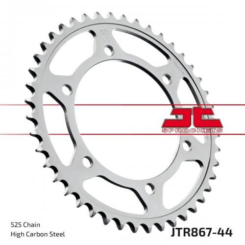 JT SPROCKETS REAR STEEL 44T, 525 JTR086744