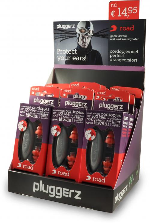 PLUGGERZ UNI-FIT ROAD DISPLAY SMALL INCL.12 SETS