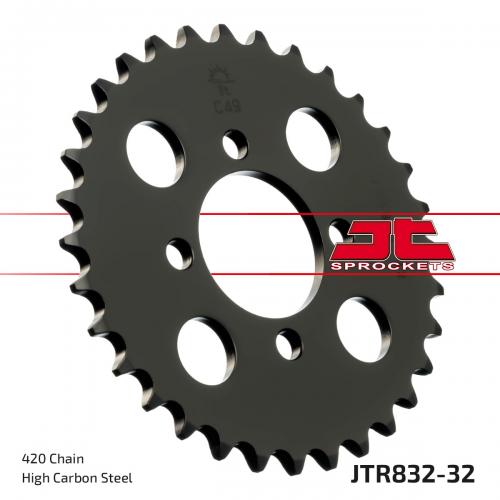 JT SPROCKETS REAR STEEL 32T, 420 JTR083232