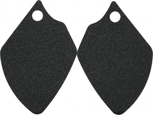 R&G TRACTION GRIPS : BLACK 2-GRIP KIT RGEZRG2103BL