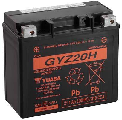 YUASA GYZ20H YUASA BATTERY