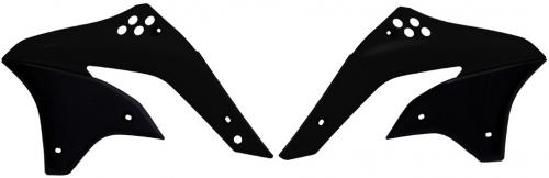 RTECH RADIATOR SCOOPS KAWASAKI BLACK 566225120