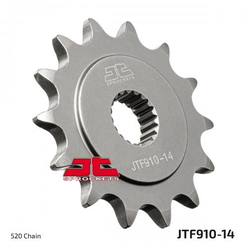JT SPROCKETS FRONT STEEL 14T, 520 JTF091014